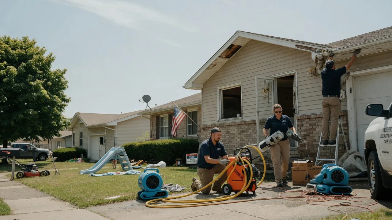 Water Damage Restoration in London, AR near me
